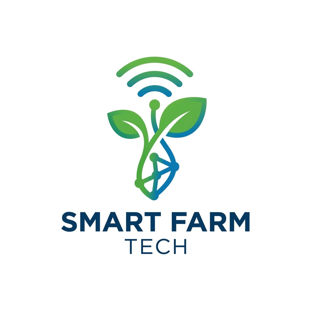Smart Farm Tech Logo